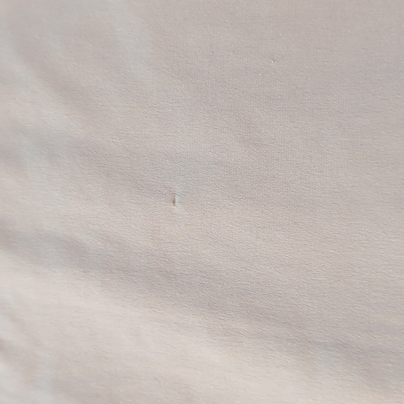 Susan Graver| Greenish Yellow Short Sleeved Blouse With Buttoned Slit Sleeves - Picture 11 of 15